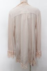 画像2: axes femme / レース切り替えトッパーカーデ  ピンク S-26-05-06-023-AX-TO-HR-ZS (2)