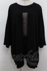 画像1: PUNK / BIGプリントTシャツ  黒 S-26-05-06-027-PU-TO-HR-ZS (1)