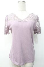 画像1: axes femme / トップス  紫 S-26-05-07-036-AX-TO-AS-ZS (1)
