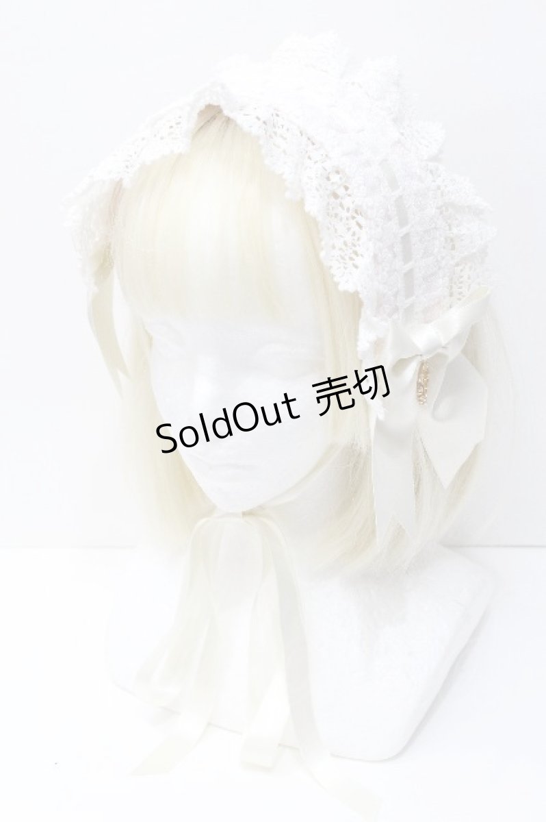 画像1: BABY,THE STARS SHINE BRIGHT / Bouquet blancヘッドドレス  白ｘピンク S-26-05-07-005-BA-AC-AS-ZS (1)