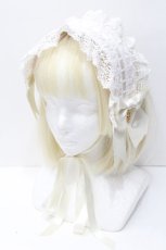 画像1: BABY,THE STARS SHINE BRIGHT / Bouquet blancヘッドドレス  白ｘピンク S-26-05-07-005-BA-AC-AS-ZS (1)