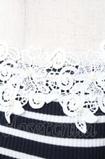 画像3: axes femme / トップス  紺ｘ白 S-26-05-07-042-AX-TO-AS-ZS (3)