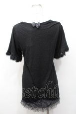 画像2: axes femme / バタフライプリントトップス  黒 S-26-05-07-043-AX-TO-HR-ZS (2)