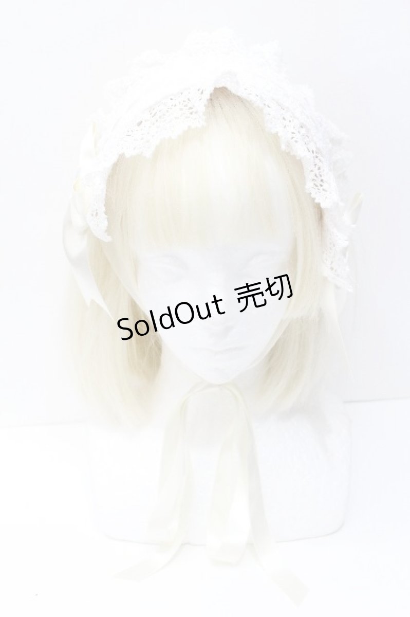 画像2: BABY,THE STARS SHINE BRIGHT / Bouquet blancヘッドドレス  白ｘピンク S-26-05-07-005-BA-AC-AS-ZS (2)