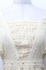 画像3: axes femme / フレア袖フェミニンブラウス  からし S-26-05-07-047-AX-BL-HR-ZS (3)