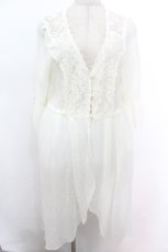 画像1: axes femme / 袖ドロストガウン M 生成り S-26-05-07-060-AX-TO-SZ-ZS (1)