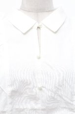 画像3: axes femme / フリルブラウス 白  S-26-05-07-012-AX-BL-AS-ZS (3)