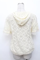 画像2: axes femme / 総レースZIPパーカー  キナリ S-26-05-07-013-AX-TO-HR-ZS (2)