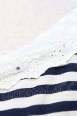 画像3: axes femme / トップス  紺ｘオフ S-26-05-07-026-AX-TO-AS-ZS (3)
