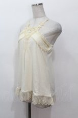 画像2: axes femme / ハートレースキャミソール  キナリ S-26-05-08-003-AX-TO-HR-ZS (2)