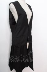 画像3: BPN FOR MEN / 2WAYロングベスト  黒 S-26-05-08-028-GO-TO-AS-ZS (3)