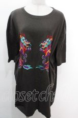 画像1: HEIHEI / ドラゴン刺繍BIGTシャツ  グレー S-26-05-08-030-LO-OP-AS-ZS (1)