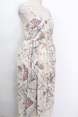 画像3: axes femme / オーシャン柄ロングOP  オフ S-26-05-08-032-AX-OP-TE-ZS (3)