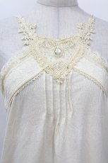画像4: axes femme / ハートレースキャミソール  キナリ S-26-05-08-003-AX-TO-HR-ZS (4)