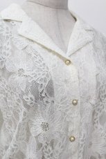 画像4: axes femme / レースジャケット  オフ S-26-05-08-005-AX-JA-AS-ZS (4)