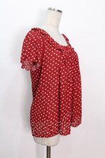 画像2: axes femme / トップス  赤 S-26-05-08-013-AX-TO-ET-ZS (2)