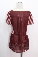 画像3: axes femme / トップス  赤ｘオフ S-26-05-08-015-AX-TO-ET-ZS (3)