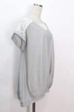 画像2: axes femme / トップス  サックス S-26-05-08-018-AX-TO-AS-ZS (2)