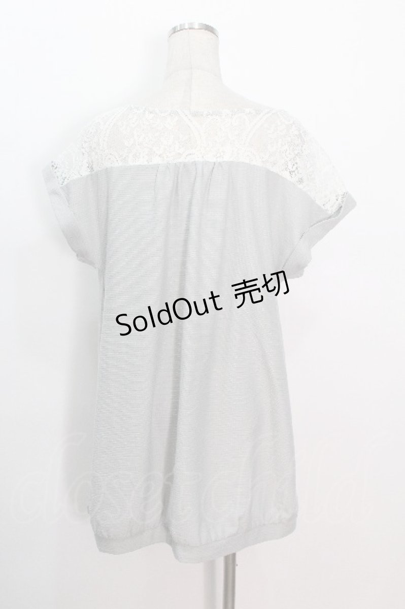 画像3: axes femme / トップス  サックス S-26-05-08-018-AX-TO-AS-ZS (3)