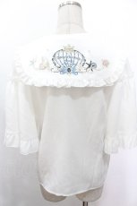 画像2: Amavel / Princess Sireneブラウス  白 S-26-05-10-027-CA-BL-AS-ZS (2)