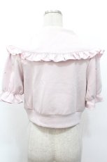 画像2: Ank Rouge / ジャージショートトップス  ピンク S-26-05-10-031-CA-TO-AS-ZS (2)