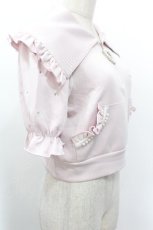 画像3: Ank Rouge / ジャージショートトップス  ピンク S-26-05-10-031-CA-TO-AS-ZS (3)