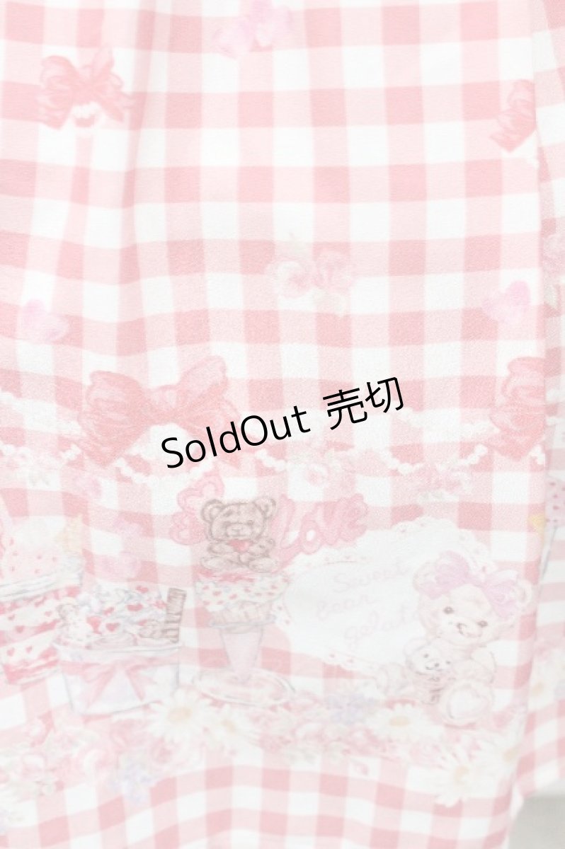 画像5: LIZ LISA / Sweet Bear Gelatoワンピース  ピンク S-26-05-10-040-LO-OP-AS-ZS (5)