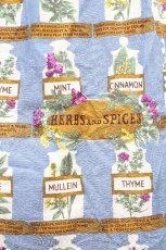 画像4: Jane Marple Dans Le Salon / Herbs&Spicesチュニックドレス  ブルー S-26-05-10-047-JM-OP-AS-ZS (4)