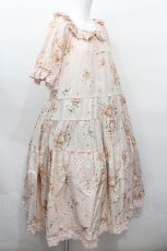 画像2: PINK HOUSE / 桜Teddyプリントワンピース  ピンク S-26-05-10-049-LO-OP-AS-ZS (2)