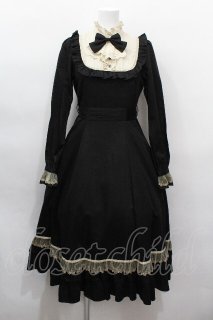 Victorian maiden ヴィクトリアンメイデン　黒ブラウス メリーボウタイブラウス - Victorian maiden - クラシカルロリィタブランド