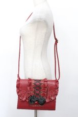 画像1: ATELIER PIERROT / Enchanted Corset Bag  ボルドー S-26-05-10-011-EL-BG-TE-ZS (1)