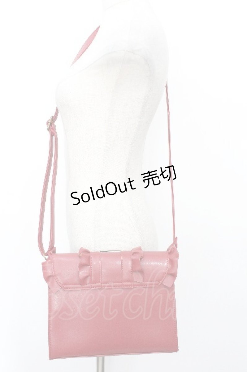 画像2: ATELIER PIERROT / Enchanted Corset Bag  ボルドー S-26-05-10-011-EL-BG-TE-ZS (2)