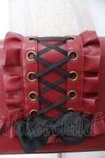 画像4: ATELIER PIERROT / Enchanted Corset Bag  ボルドー S-26-05-10-011-EL-BG-TE-ZS (4)