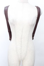 画像3: ATELIER PIERROT / “Nocturnal Grave”Mended Satchel  ボルドー S-26-05-10-012-EL-BG-TE-ZS (3)