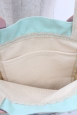 画像3: Angelic Pretty / キャンバストートバッグ Upside Down Story アリス  ミント S-26-05-10-014-LO-BG-HR-ZS (3)