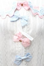 画像6: 中国ロリータ / 刺繍衿ブラウス  白ｘピンク S-26-05-10-024-LO-TO-AS-ZS (6)