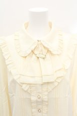 画像3: Amavel / ジャボ付きブラウス  オフ S-26-05-11-036-CA-BL-AS-ZS (3)