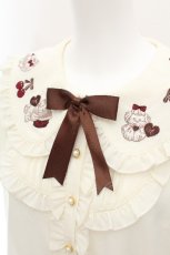 画像3: Amavel / Sweet Whipフリルブラウス  オフ S-26-05-11-037-CA-BL-AS-ZS (3)