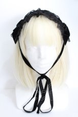 画像2: MILK / デコレーションヘッドドレス  黒 S-26-05-11-006-ML-AC-HR-ZS (2)