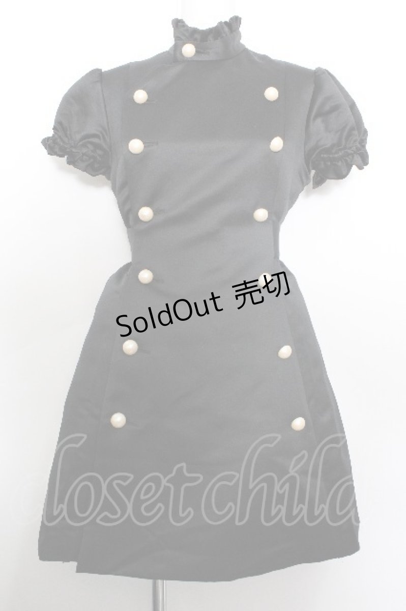 画像1: Rose Marie seoir / ナースワンピース  黒 S-26-05-11-053-LO-OP-AS-ZS (1)
