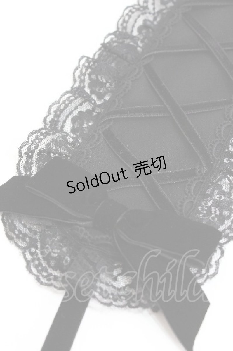画像4: MILK / デコレーションヘッドドレス  黒 S-26-05-11-006-ML-AC-HR-ZS (4)