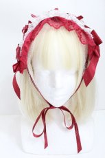 画像2: Angelic Pretty / レースハートチャームバラレースヘッドドレス  エンジ S-26-05-11-008-AP-AC-HR-ZS (2)