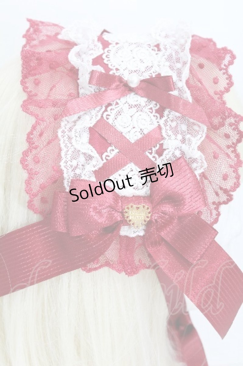 画像4: Angelic Pretty / レースハートチャームバラレースヘッドドレス  エンジ S-26-05-11-008-AP-AC-HR-ZS (4)