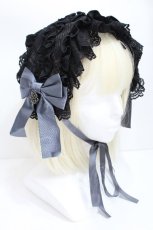 画像1: metamorphose / Sacred magic item collection ヘッドドレス  フォーチュンブラック S-26-05-11-010-ME-AC-HR-ZS (1)