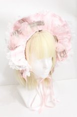 画像1: BABY,THE STARS SHINE BRIGHT / Rosy Samanthaボンネット  ピンク S-26-05-11-017-BA-AC-HR-ZS (1)