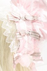 画像5: BABY,THE STARS SHINE BRIGHT / Rosy Samanthaボンネット  ピンク S-26-05-11-017-BA-AC-HR-ZS (5)