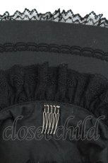 画像6: Angelic Pretty / Classic Dollハーフボンネット  黒 S-26-05-11-018-AP-AC-HR-ZS (6)