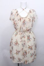 画像1: LOLITA / 花柄シフォンワンピース  キナリ S-26-05-12-036-LO-TO-HR-ZS (1)