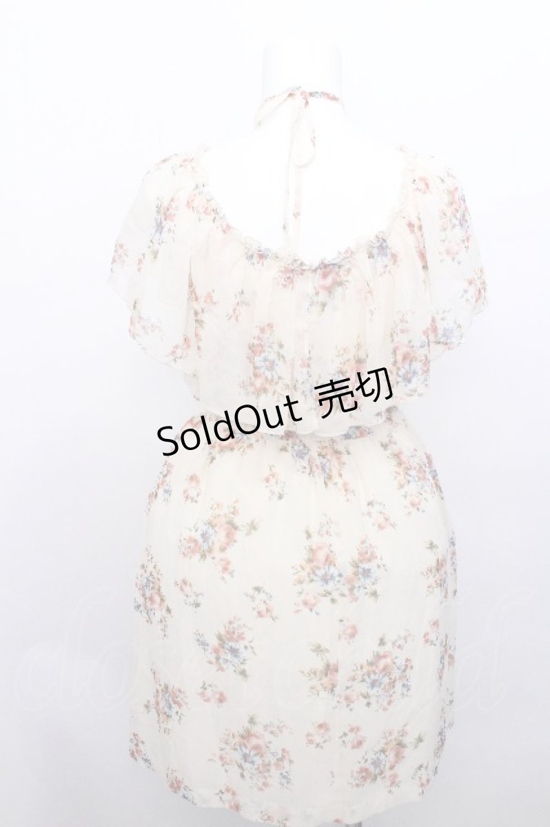 画像2: LOLITA / 花柄シフォンワンピース  キナリ S-26-05-12-036-LO-TO-HR-ZS (2)
