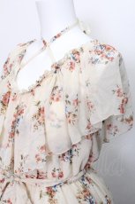 画像3: LOLITA / 花柄シフォンワンピース  キナリ S-26-05-12-036-LO-TO-HR-ZS (3)